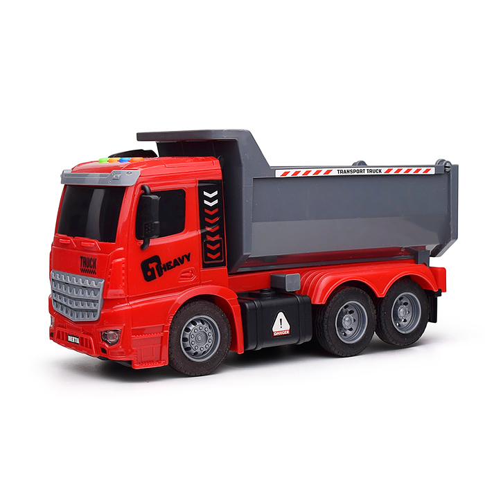 Машина S977-111B "Самосвал большой" р/у, 1:14 (свет, звук) в коробке