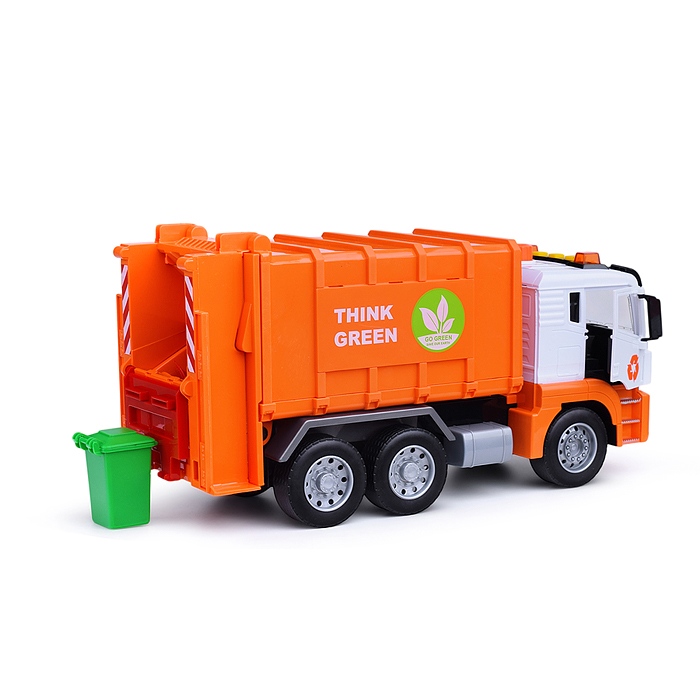 Машина WY1115B "Мусоровоз" 1:12 (свет, звук) в коробке