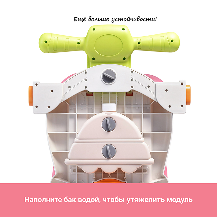 Фото к товару Каталка 886-24 " Шаги" (свет, звук) в коробке Каталка 886-24 " Шаги" (свет, звук) в коробке