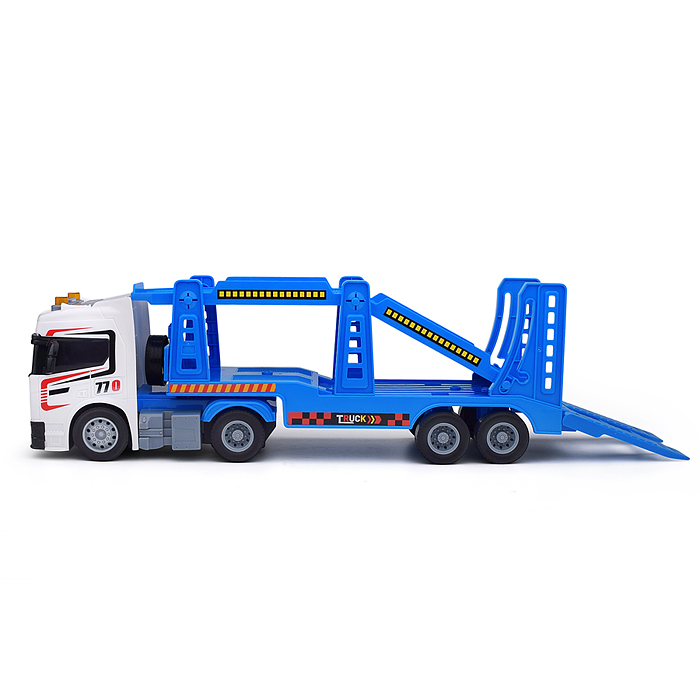 Машина S977-75A "Спортперевозка" на батарейках, 1:14 (свет, звук) в коробке