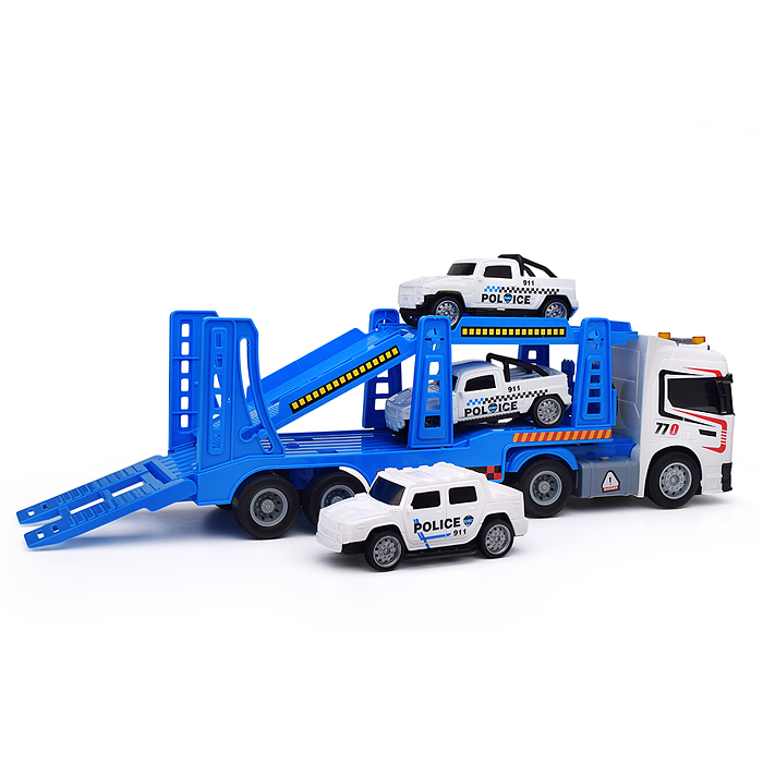 Машина S977-74A "Спецзаказ" на батарейках, 1:14 (свет, звук) в коробке