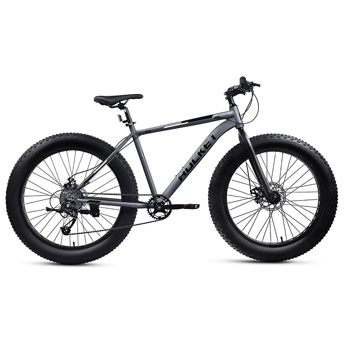 Велосипед 26" Rocket Fat Pro 26, цвет серый, размер 19" следы сборки, сколы лкп, требует финальной с