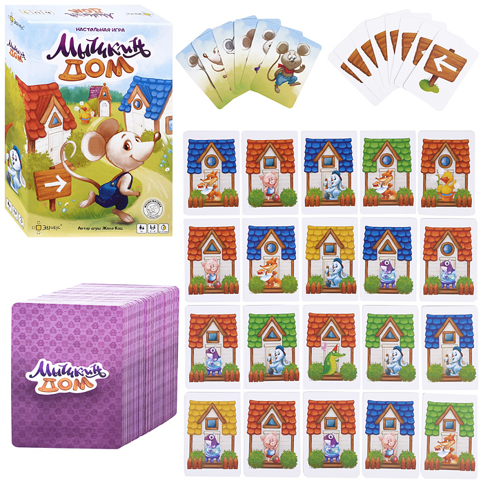 Игра настольная "Мышкин дом"  