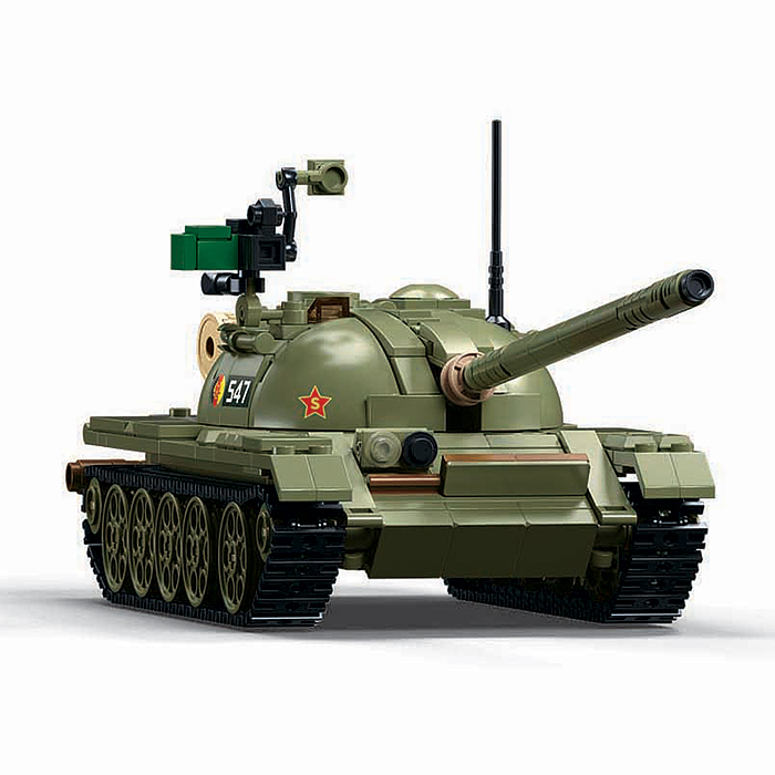 Фото к товару Конструктор M38-B1135 "Танк T54C" (604 дет.) в коробке Конструктор M38-B1135 "Танк T54C" (604 дет.) в коробке