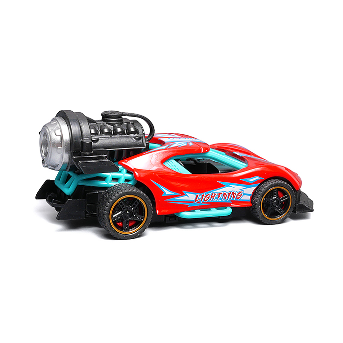 Фото к товару Гоночная машинка свет, звук с имитацией дыма, 1:32, Speed Racing, красная Гоночная машинка свет, звук с имитацией дыма, 1:32, Speed Racing, красная