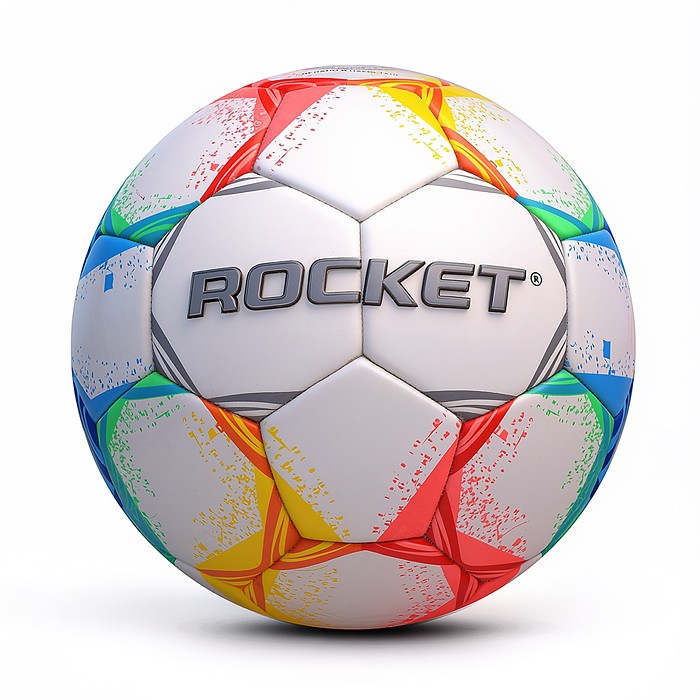 Фото к товару Мяч футбольный R0301 ROCKET размер 5, PVC Мяч футбольный R0301 ROCKET размер 5, PVC