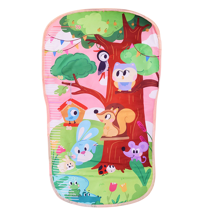 Коврик развивающий 368-136P "Весёлые зверята" в коробке