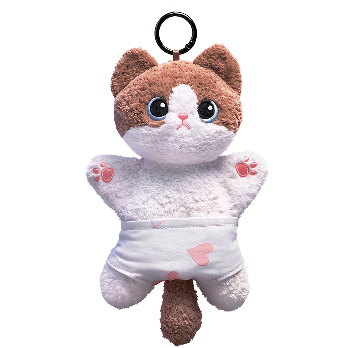 Мягкая игрушка М1934 "Кошка Бусинка" 18 см