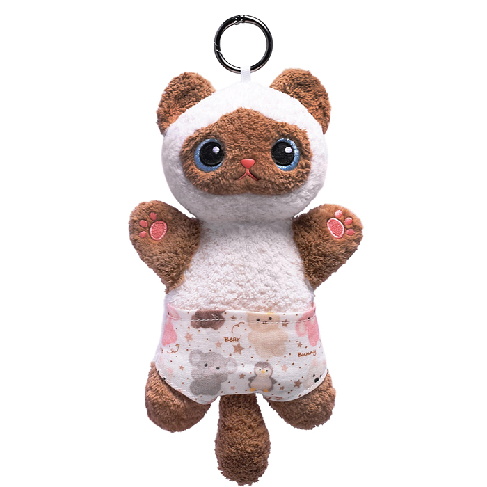 Мягкая игрушка М1934 "Кошка Бусинка" 18 см