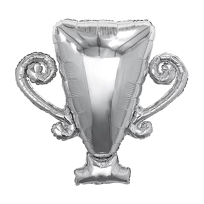 Шар (36''/91 см) Фигура, Кубок Чемпиона, Серебро, 1 шт. в уп.