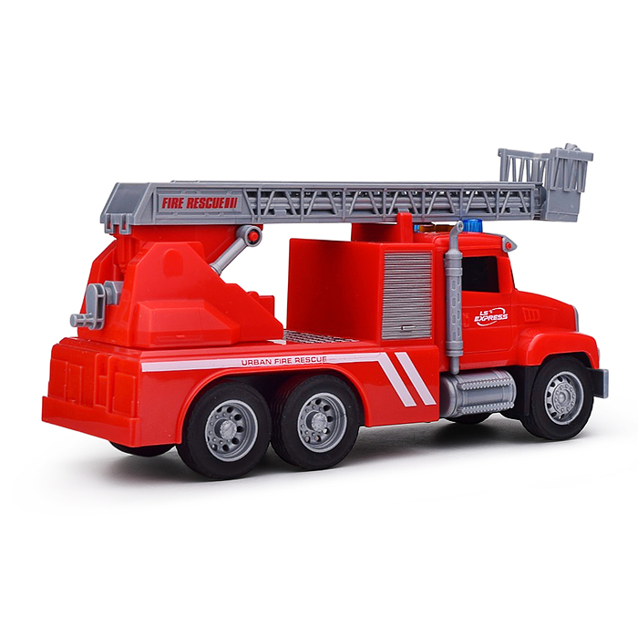 Машина  WY11100A "Пожарная" 1:20 (звук, свер) в коробке