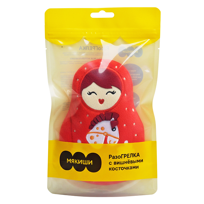 Фото к товару Игрушка с вишнёвыми косточками "Матрёшка с лошадкой" Игрушка с вишнёвыми косточками "Матрёшка с лошадкой"