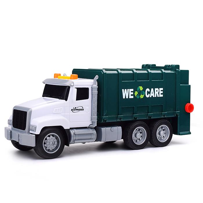 Машина WY1195A "Мусоровоз" 1:20 (свет, звук) в коробке