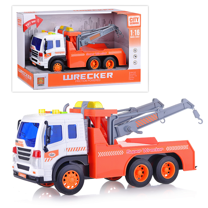 Машина WY340F "Спецтехника" 1:16 (свет, звук) в коробке Машина WY340F "Спецтехника" 1:16 (свет, звук) в коробке