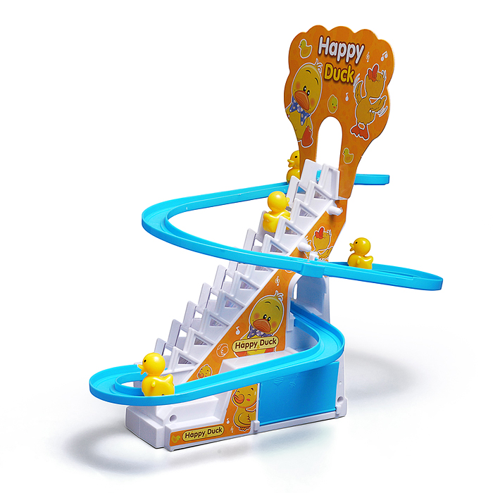 Игровой набор Горки 587-3 "Утиная тропа" (звук) в коробке