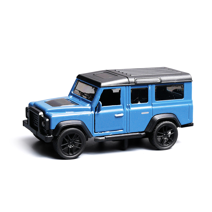 Машина 936 "Дорожный страж" 1:43 (откр двери, металл) в коробке (цвет синий)