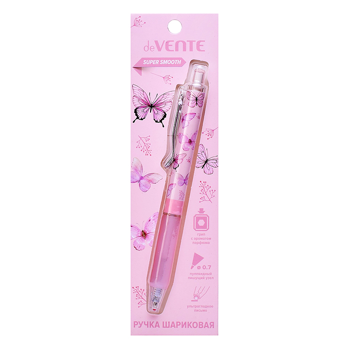 Ручка шариковая автоматическая "Aroma Perfume" d=0,7 мм, ультра гладкое письмо, фруктово-цветочный