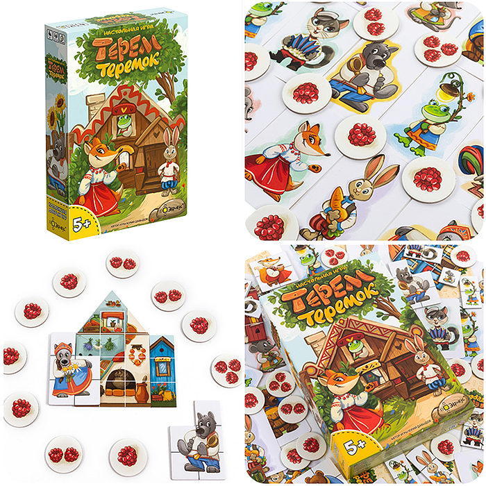 Игра настольная "Терем-теремок" 