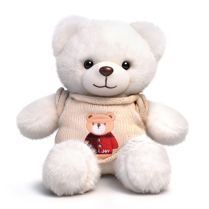 Мягкая игрушка М1859 "Медведь Обжорка" 30 см