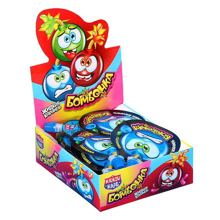 Жидкая карамель "Бомбочка" 20г 30шт