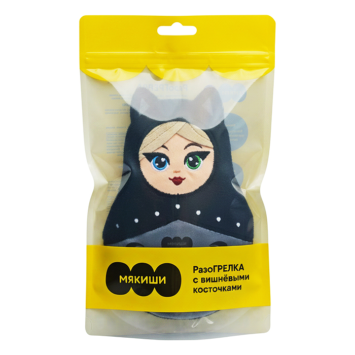 Фото к товару Игрушка с вишнёвыми косточками "Кошка Матрёшка" Игрушка с вишнёвыми косточками "Кошка Матрёшка"