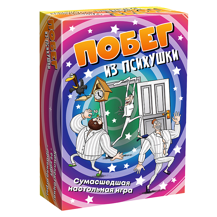Игра карточная "Побег из психушки" Игра карточная "Побег из психушки"