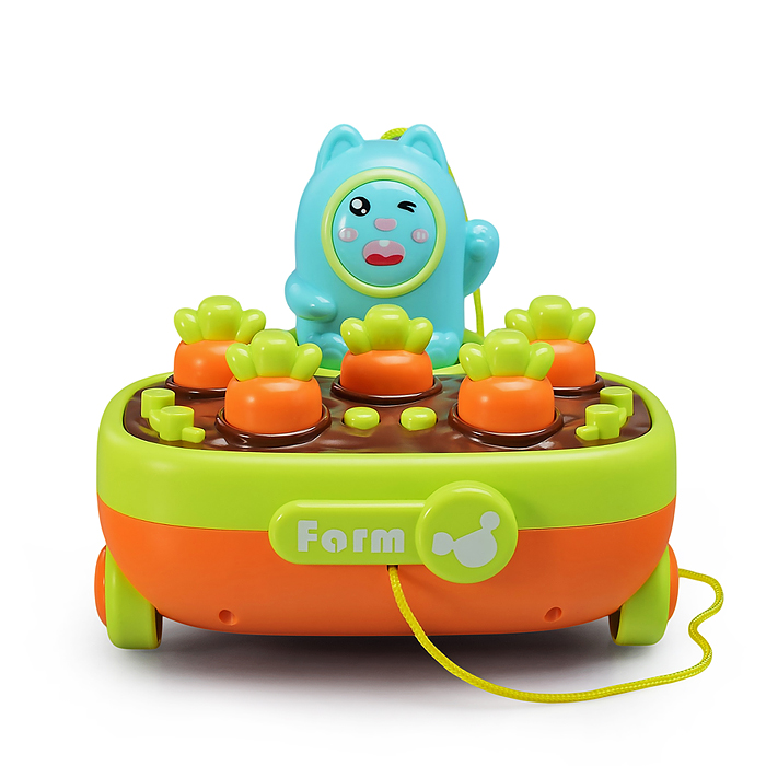 Игрушка развивающая HTL8022B "Волчок" на батарейках, в коробке