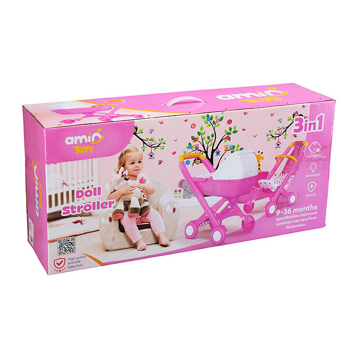 Фото к товару Коляска для кукол Baby car №4 Коляска для кукол Baby car №4