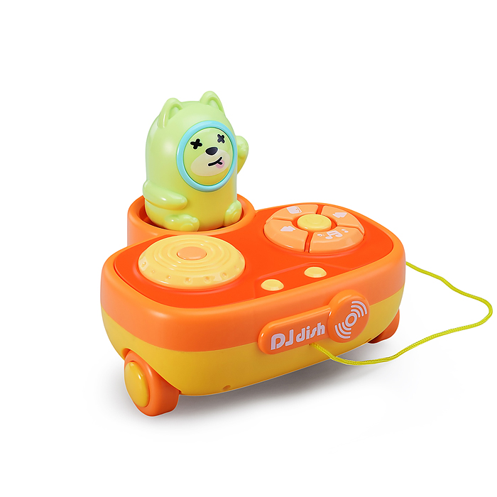 Игрушка развивающая HTL8021A "Танцующий Лис" на батарейках, в коробке