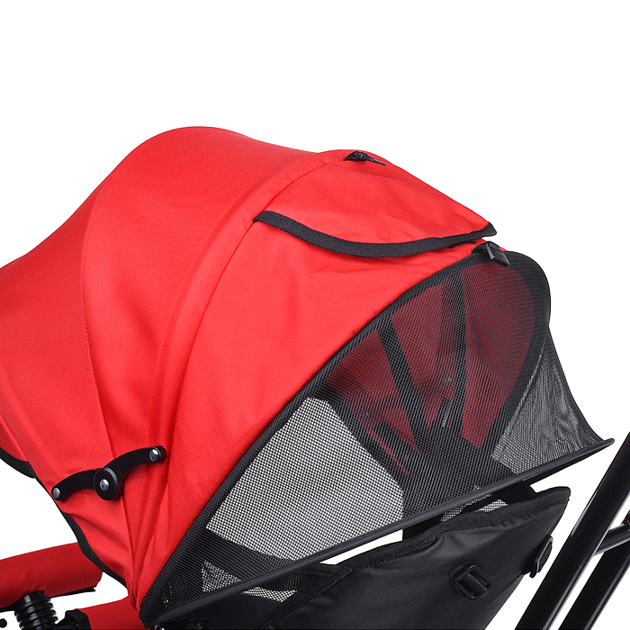 Фото к товару Велосипед трехколесный Rocket Comfort, колеса EVA 10"/8", цвет красный Велосипед трехколесный Rocket Comfort, колеса EVA 10"/8", цвет красный
