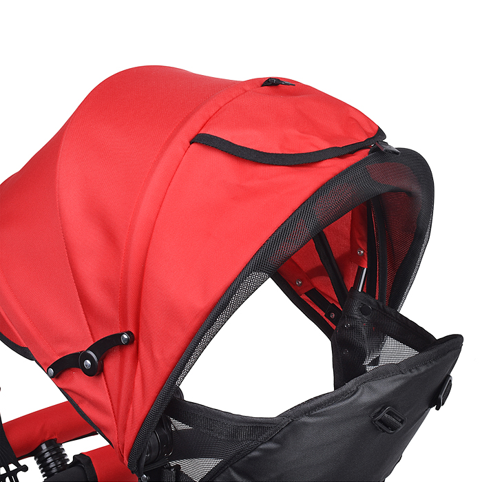 Фото к товару Велосипед трехколесный Rocket Comfort, колеса EVA 10"/8", цвет красный Велосипед трехколесный Rocket Comfort, колеса EVA 10"/8", цвет красный