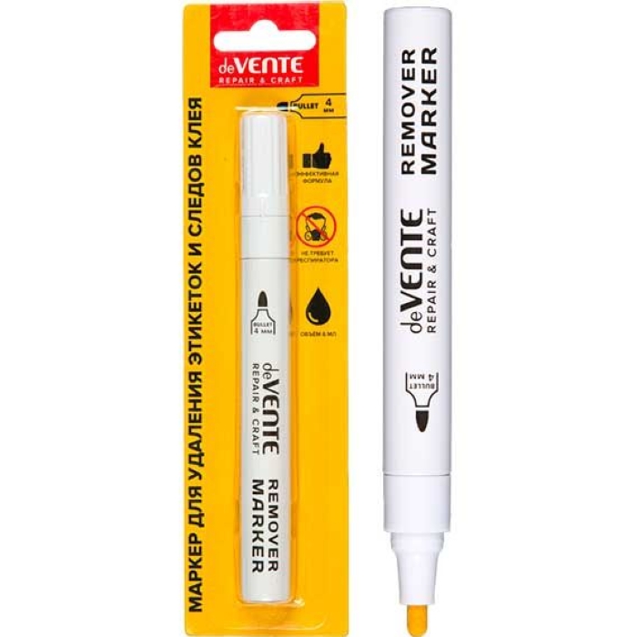 Маркер для удаления этикеток, следов скотча и клея "Repair & Craft. Remover" круглый корпус