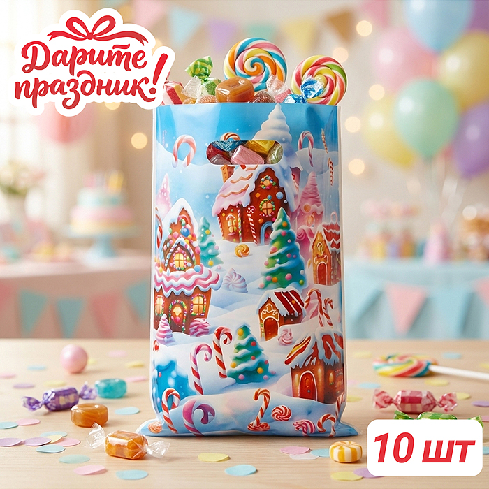 Набор пакетов DP-0559 "Карамель" 17*25см (10 шт) 