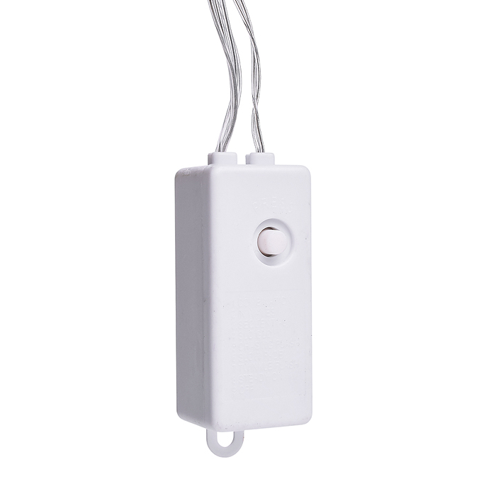 Фото к товару Электрогирлянда DP-0215 "Водопад" 2 м, 20 ламп, цветная Электрогирлянда DP-0215 "Водопад" 2 м, 20 ламп, цветная