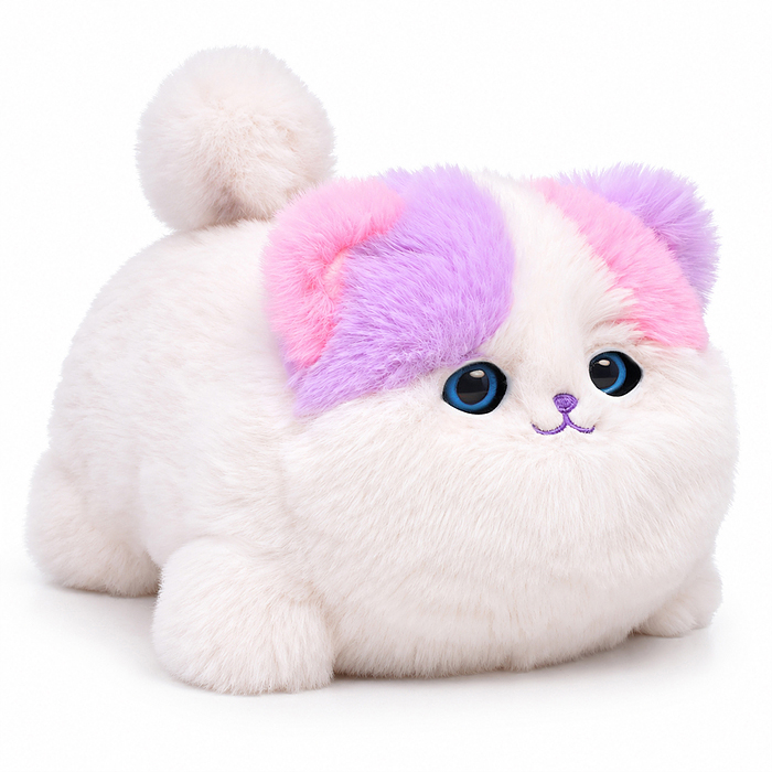 Мягкая игрушка UT0403 "Кошка-мурлыка" интерактивная, в коробке 