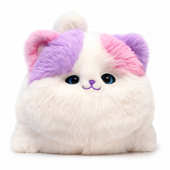 Мягкая игрушка UT0403 "Кошка-мурлыка" интерактивная, в коробке 