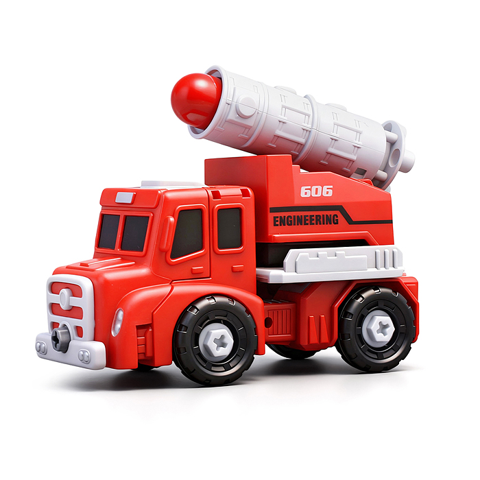 Конструктор BT0186 "Дорожные Воины 9 в1 Армия", в коробке