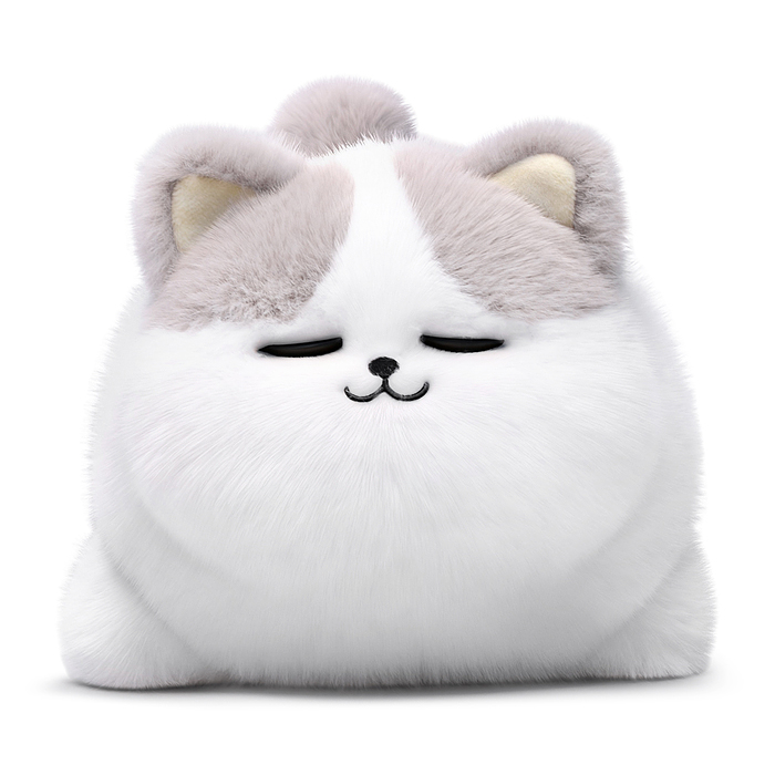 Мягкая игрушка UT0403 "Кошка Мурыся" интерактивная, в коробке