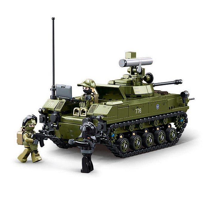 Фото к товару Конструктор M38-B1250 "Танк "Боевой экипаж" (530 дет.) в коробке Конструктор M38-B1250 "Танк "Боевой экипаж" (530 дет.) в коробке