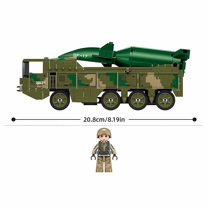 Конструктор M38-B1576 "Ракетоносец" (216 дет.) в коробке