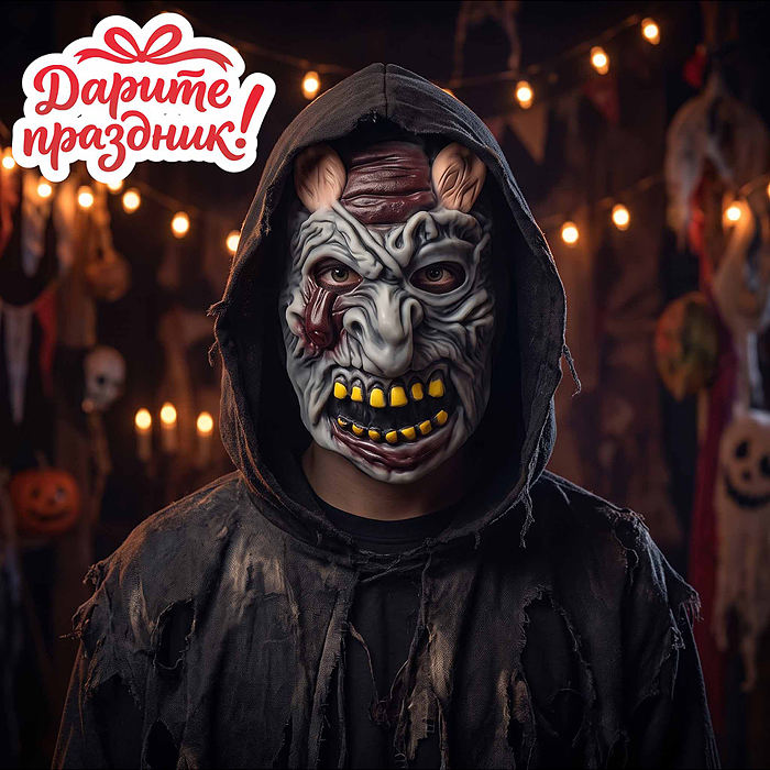 Карнавальная маска DP-0295 "Вурдалак"