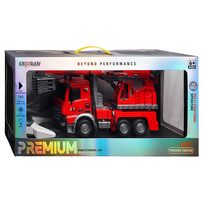 Машина OKL-001-27 "Автовышка Высота" р/у, 27 MHz, в коробке