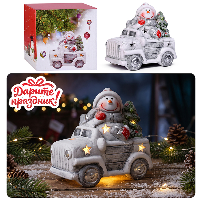 Украшение новогоднее DP-0877 "Санта мобиль" 10.7*7*9.5см Украшение новогоднее DP-0877 "Санта мобиль" 10.7*7*9.5см