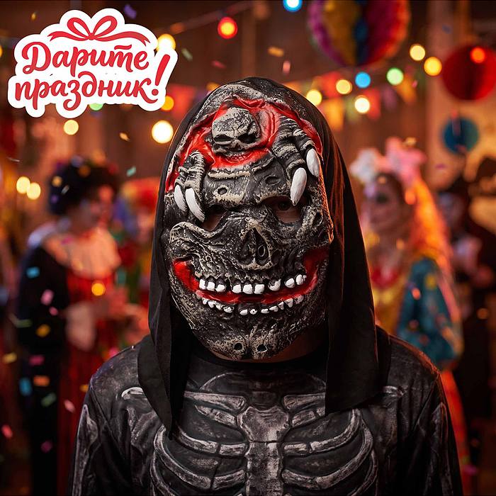 Карнавальная маска DP-0296 "Исчадие ада"