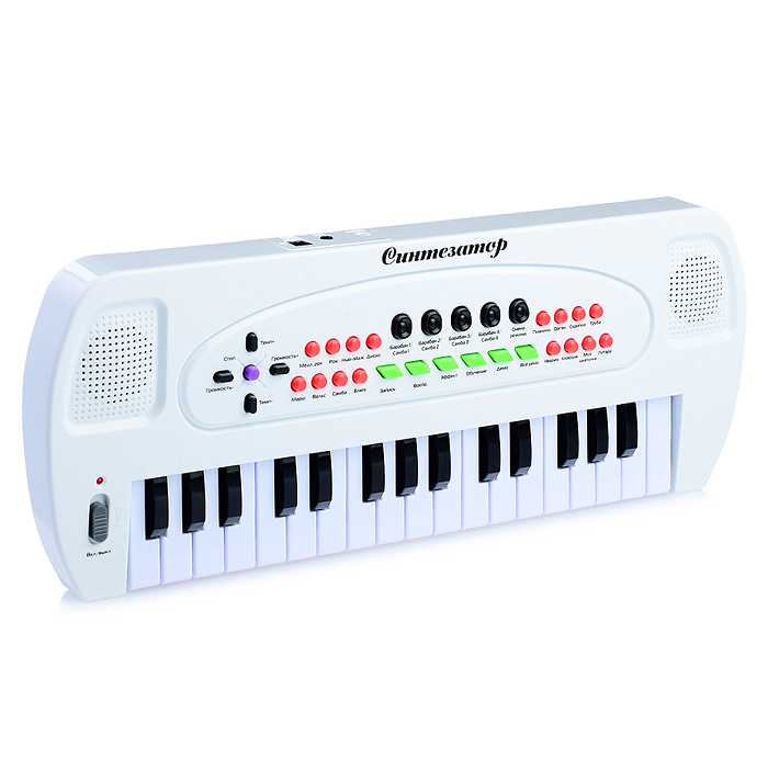 Фото к товару Синтезатор HS3230B "Супер музыкант-2" с микрофон, от сети и на батарейках, в коробке Синтезатор HS3230B "Супер музыкант-2" с микрофон, от сети и на батарейках, в коробке