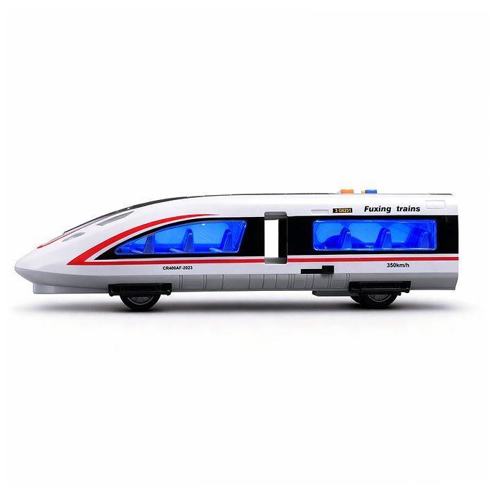 Фото к товару Поезд WY971A "Скоростной" 1:16 (свет, звук) в коробке Поезд WY971A "Скоростной" 1:16 (свет, звук) в коробке