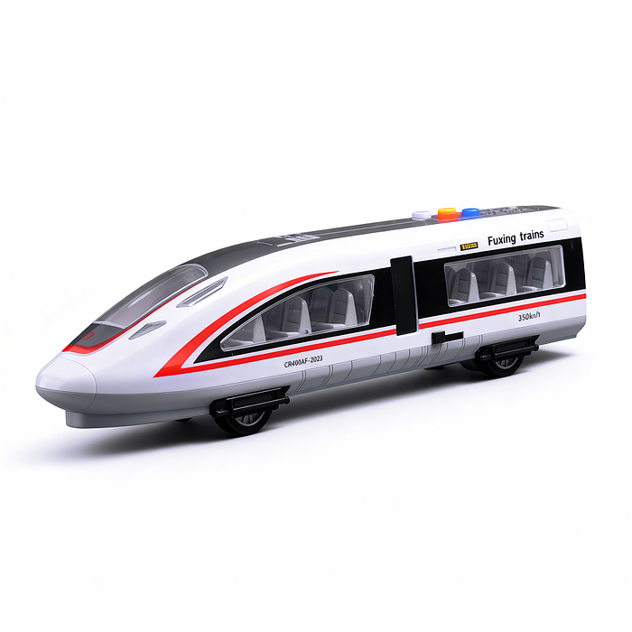 Фото к товару Поезд WY971A "Скоростной" 1:16 (свет, звук) в коробке Поезд WY971A "Скоростной" 1:16 (свет, звук) в коробке