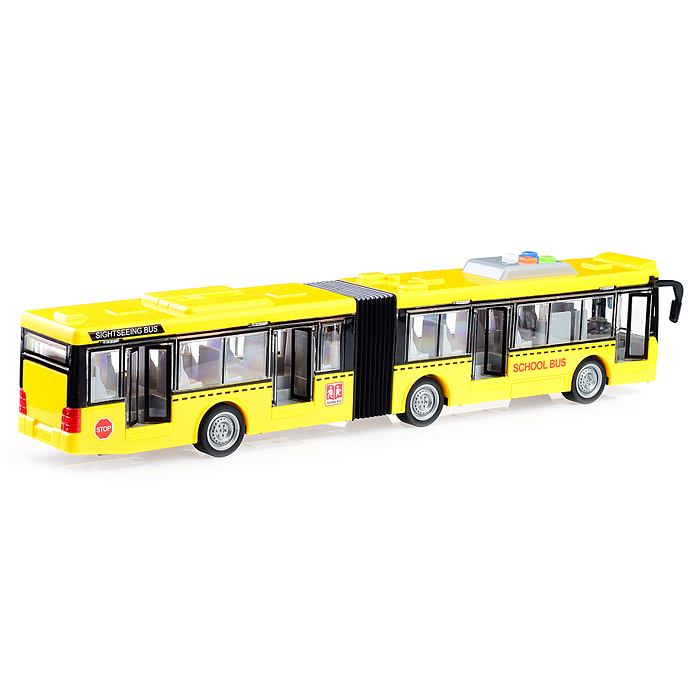 Фото к товару Автобус WY913A "Дружный" 1:16 (свет, звук) в коробке Автобус WY913A "Дружный" 1:16 (свет, звук) в коробке