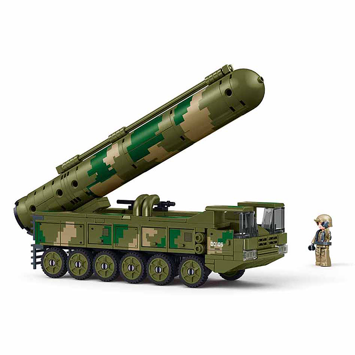 Конструктор M38-B1575 "Межконтинентальная ракета" (186 дет.) в коробке