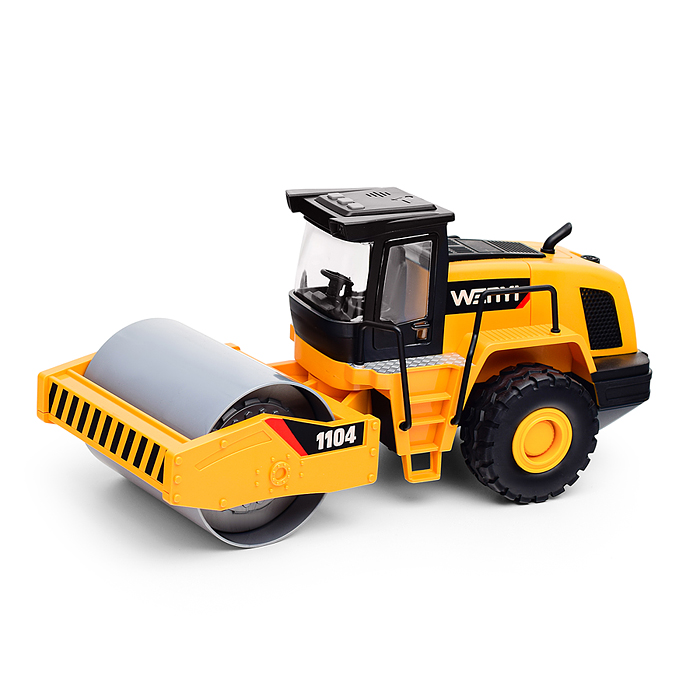 Каток WY1104A "Работяга" 1:10 (свет, звук) в коробке